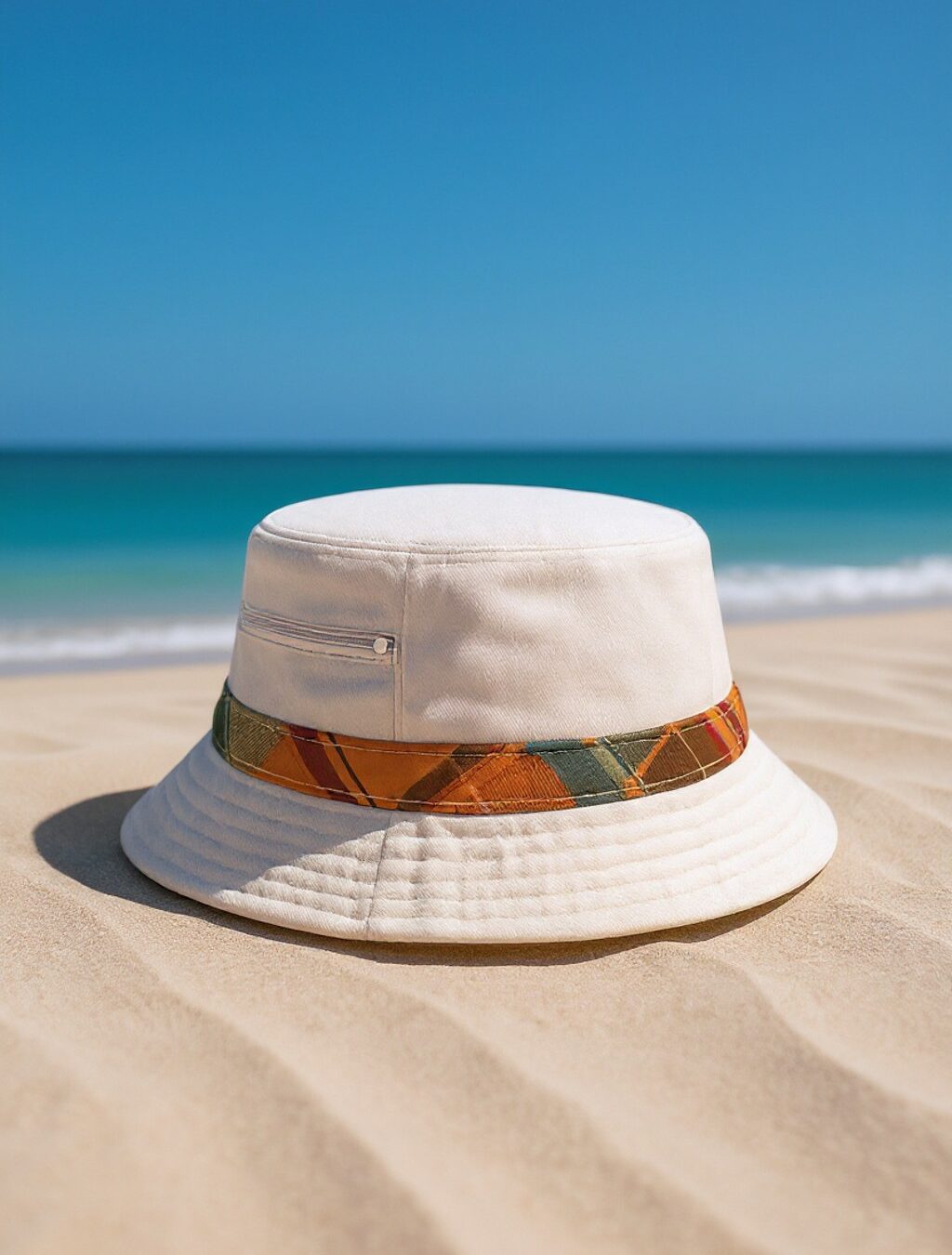 Bob avec liseré en madras